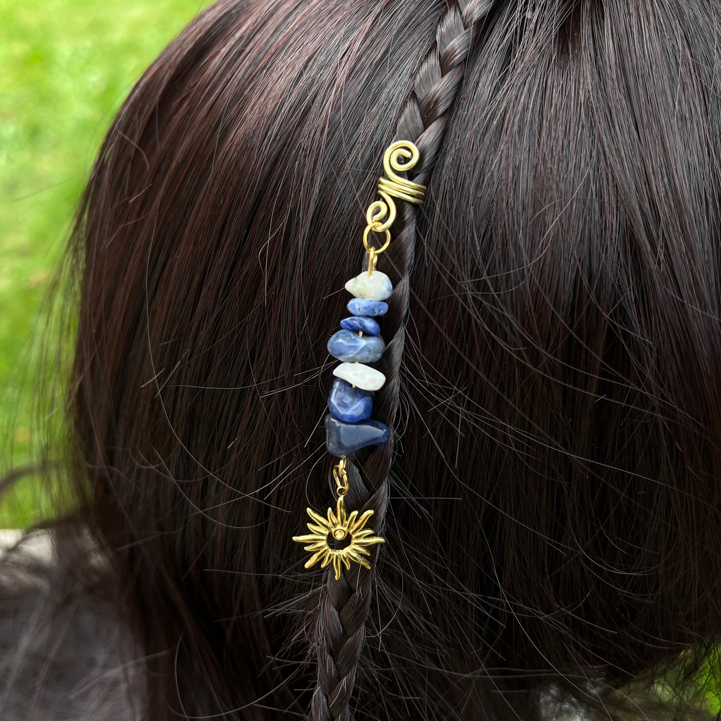 Accessoire cheveux personnalisable - doré