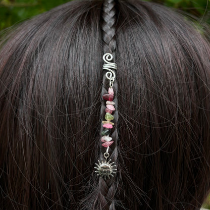 Accessoire cheveux personnalisable - argenté