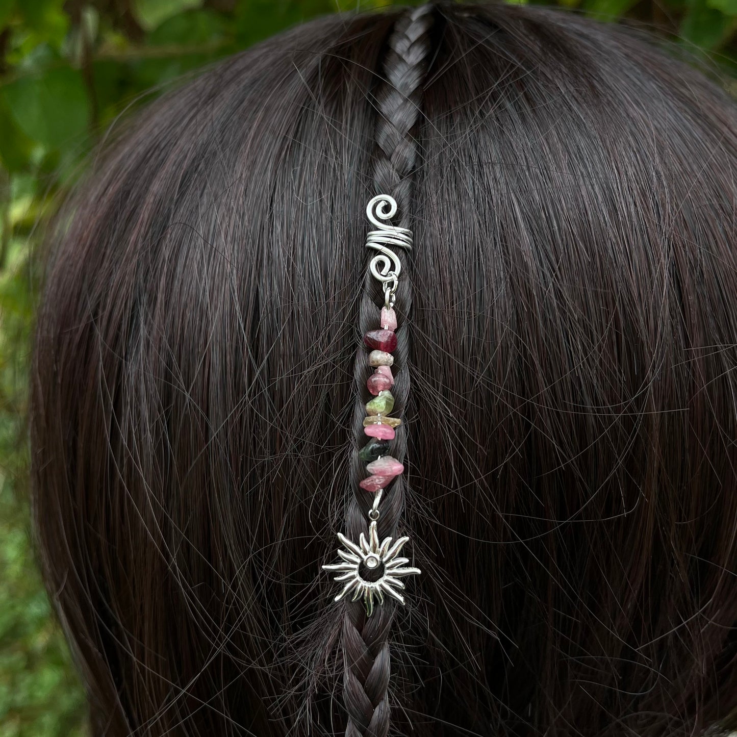 Accessoire cheveux personnalisable - argenté