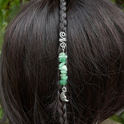 Accessoire cheveux personnalisable - argenté