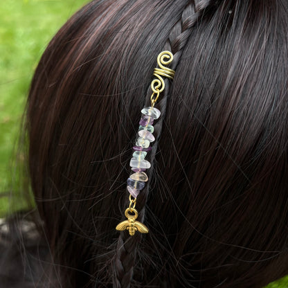 Accessoire cheveux personnalisable - doré