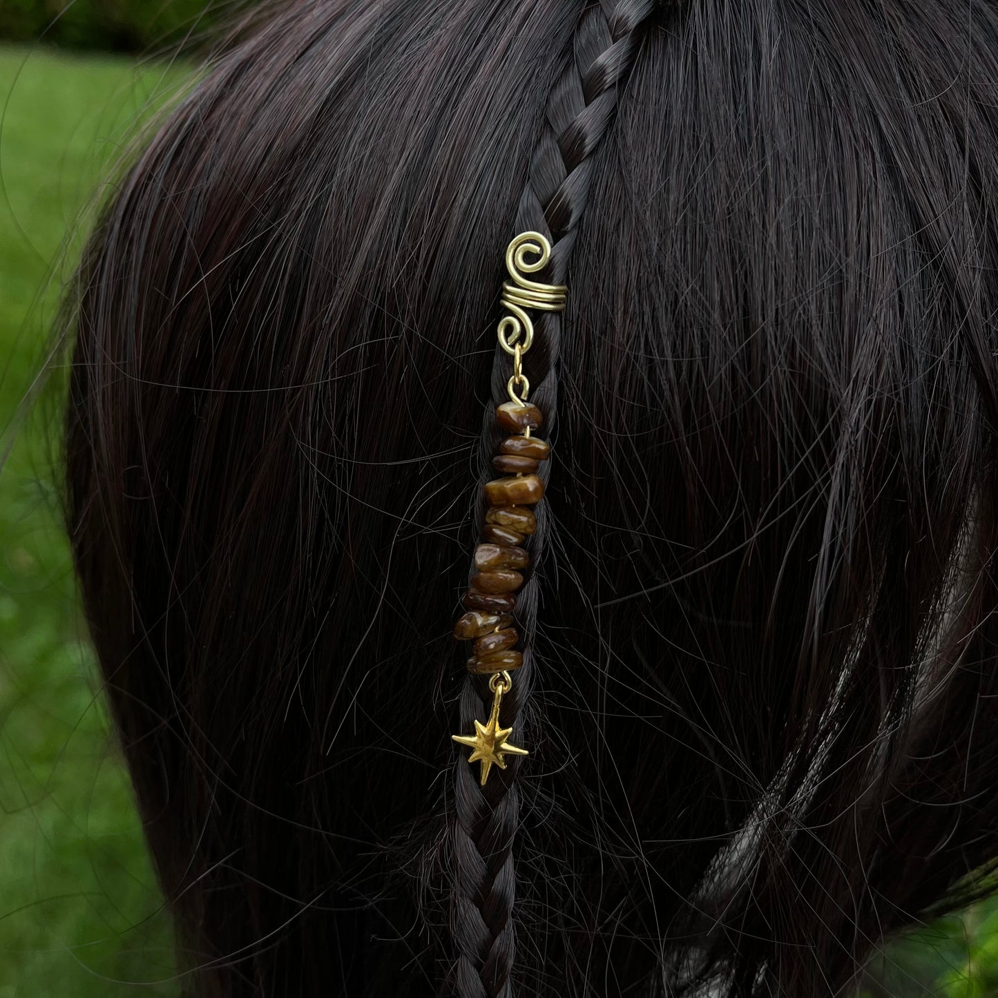 Accessoire cheveux personnalisable - doré