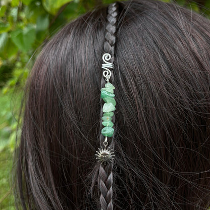 Accessoire cheveux personnalisable - argenté