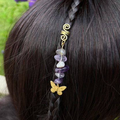 Accessoire cheveux personnalisable - doré