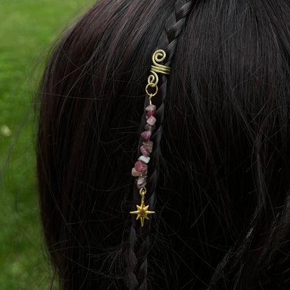 Accessoire cheveux personnalisable - doré