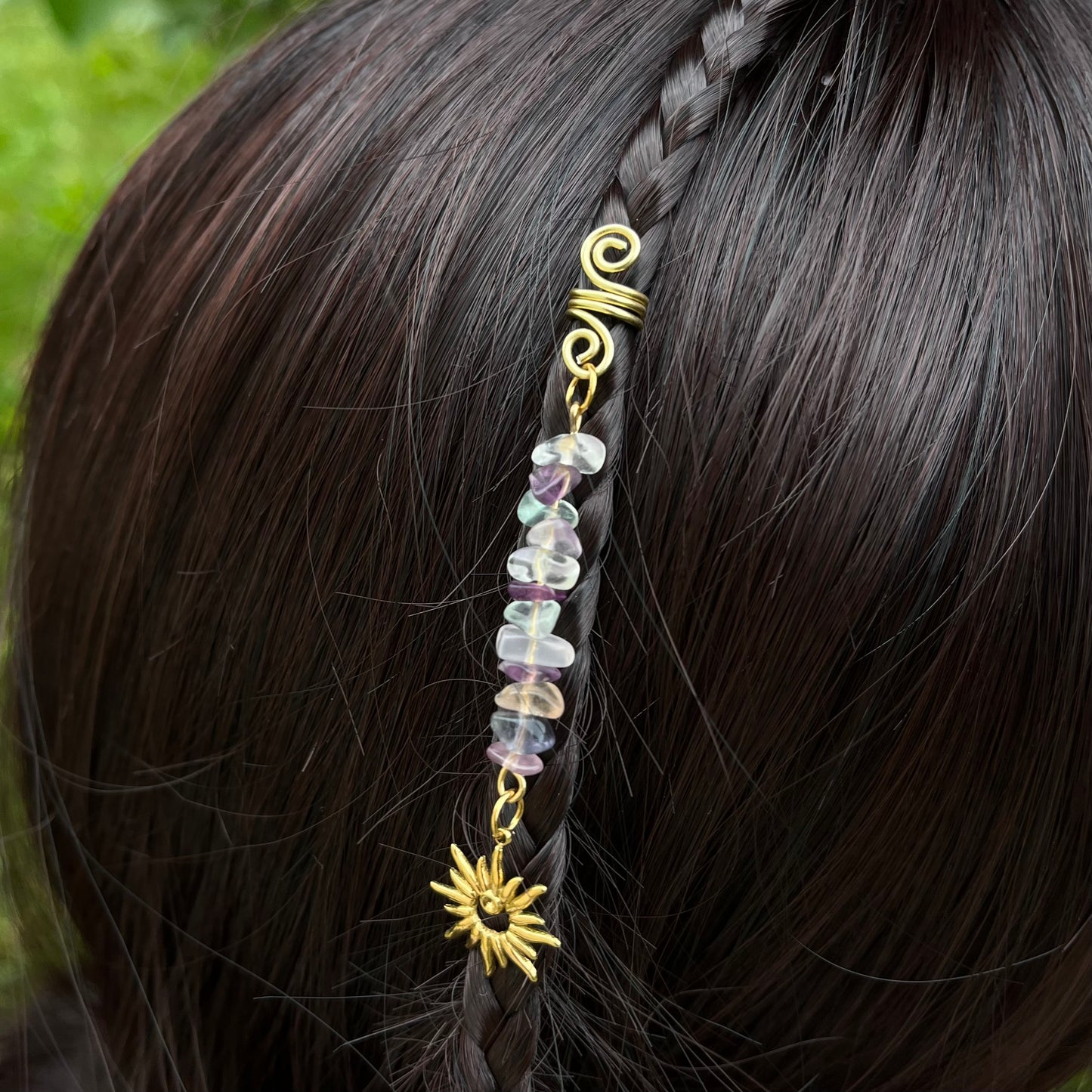 Accessoire cheveux personnalisable - doré