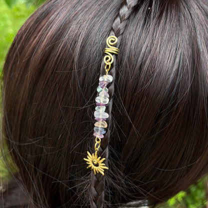 Accessoire cheveux personnalisable - doré