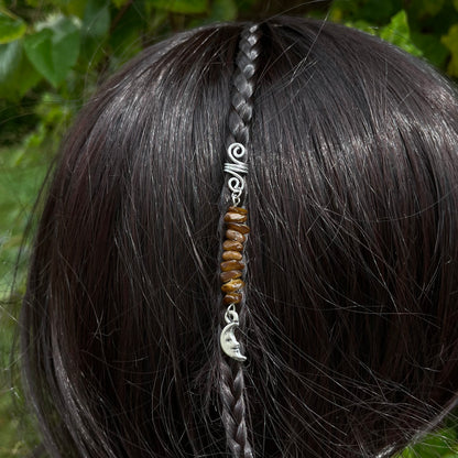 Accessoire cheveux personnalisable - argenté