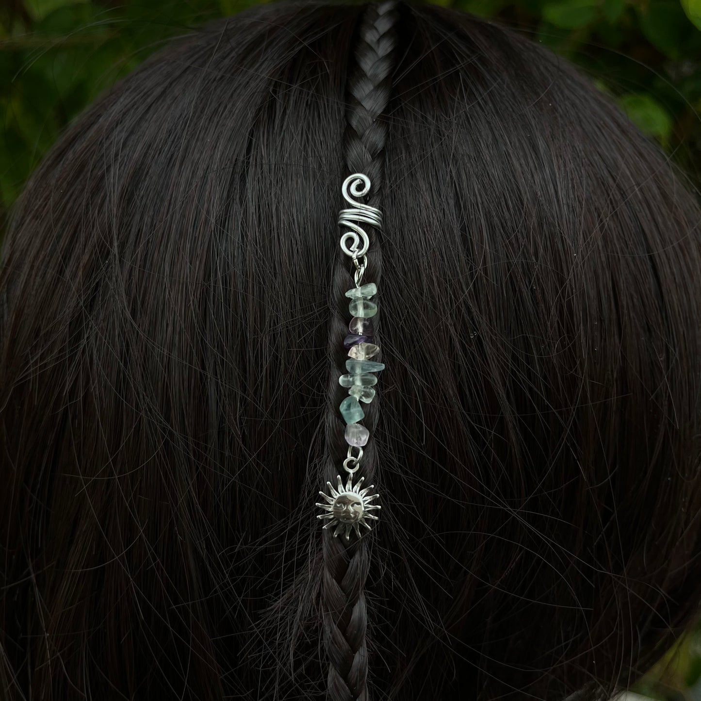 Accessoire cheveux personnalisable - argenté