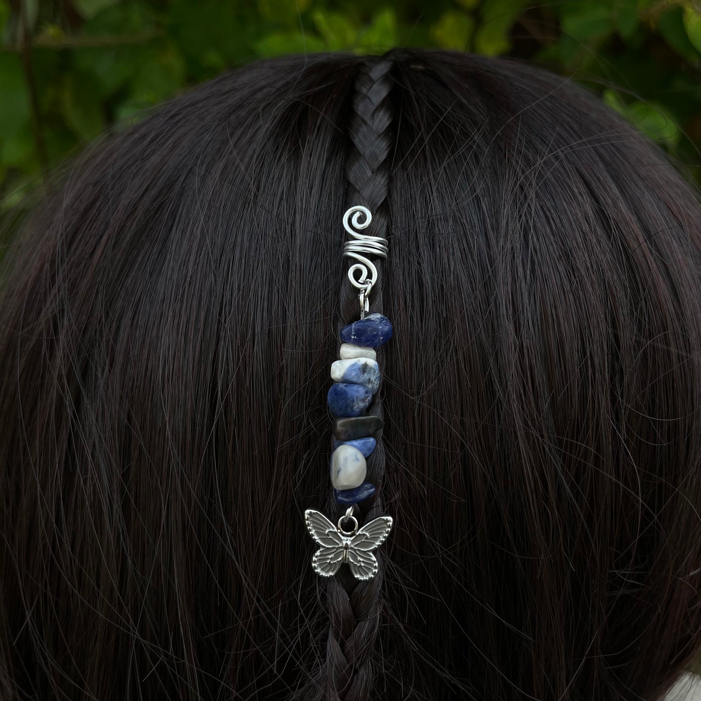 Accessoire cheveux personnalisable - argenté