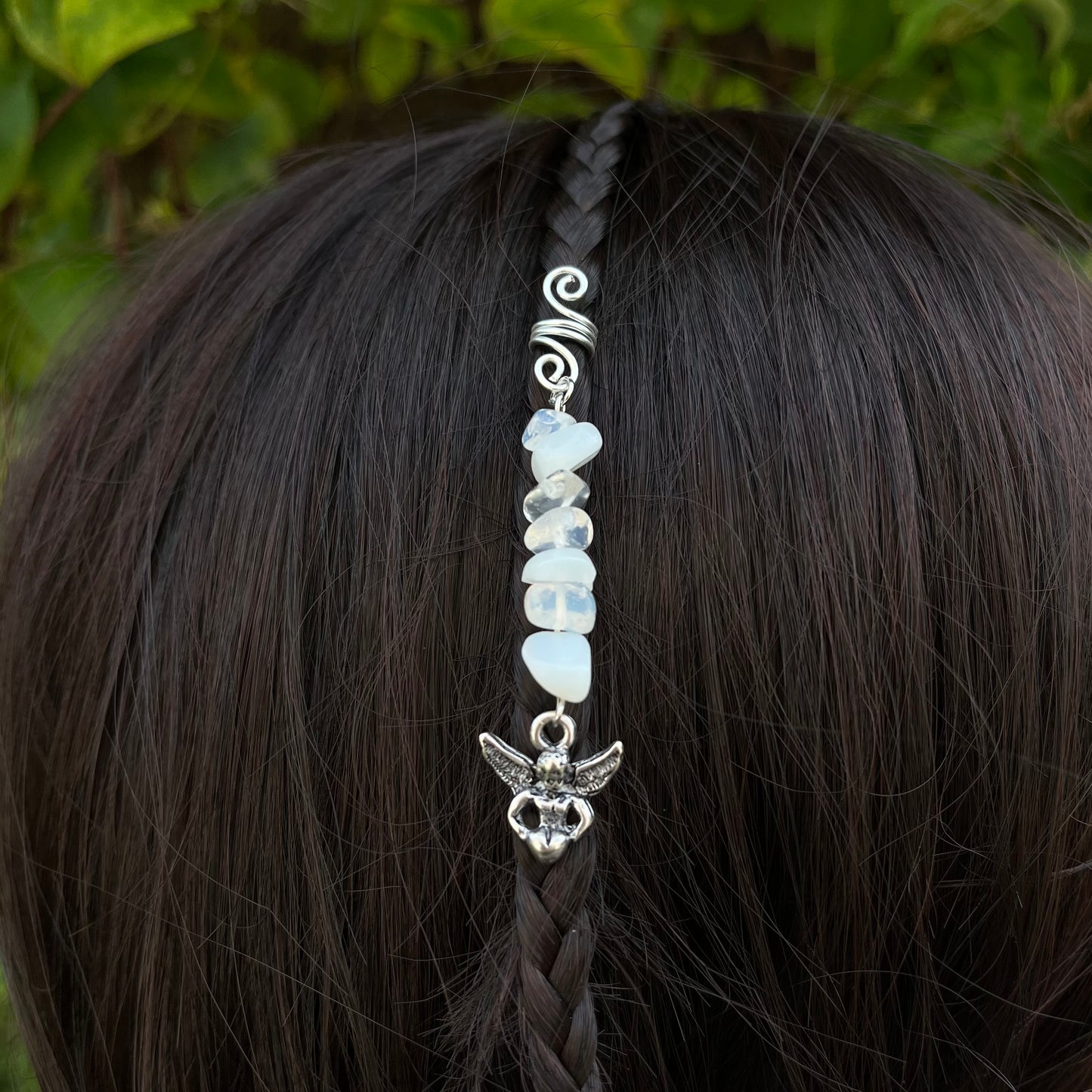 Accessoire cheveux personnalisable - argenté