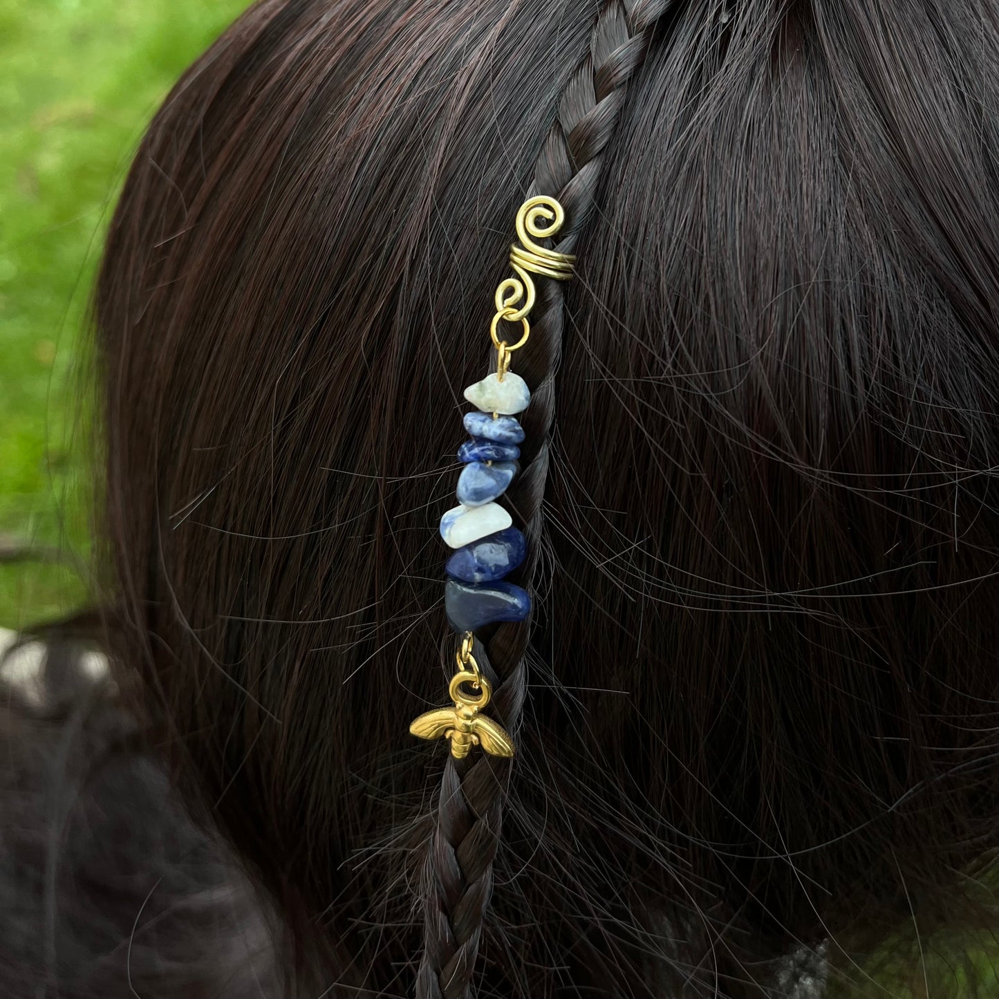 Accessoire cheveux personnalisable - doré