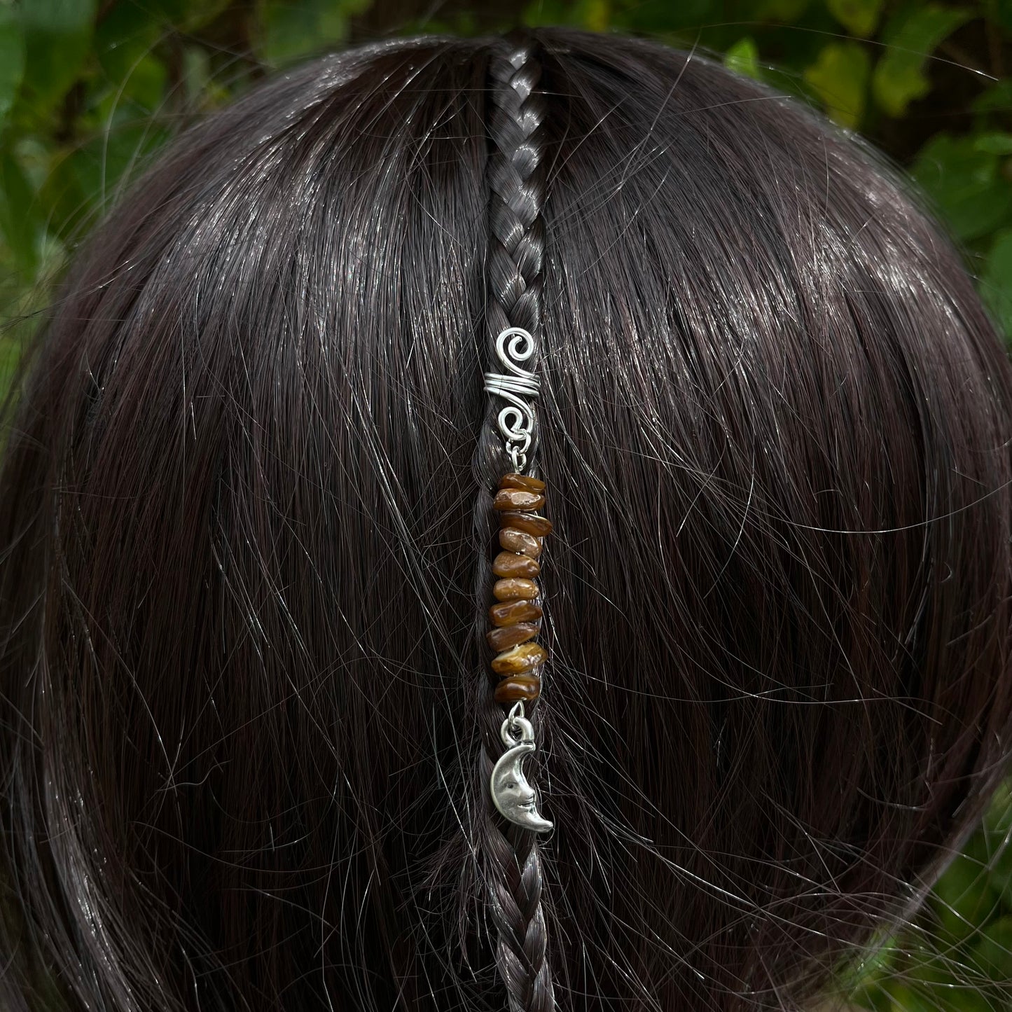 Accessoire cheveux personnalisable - argenté