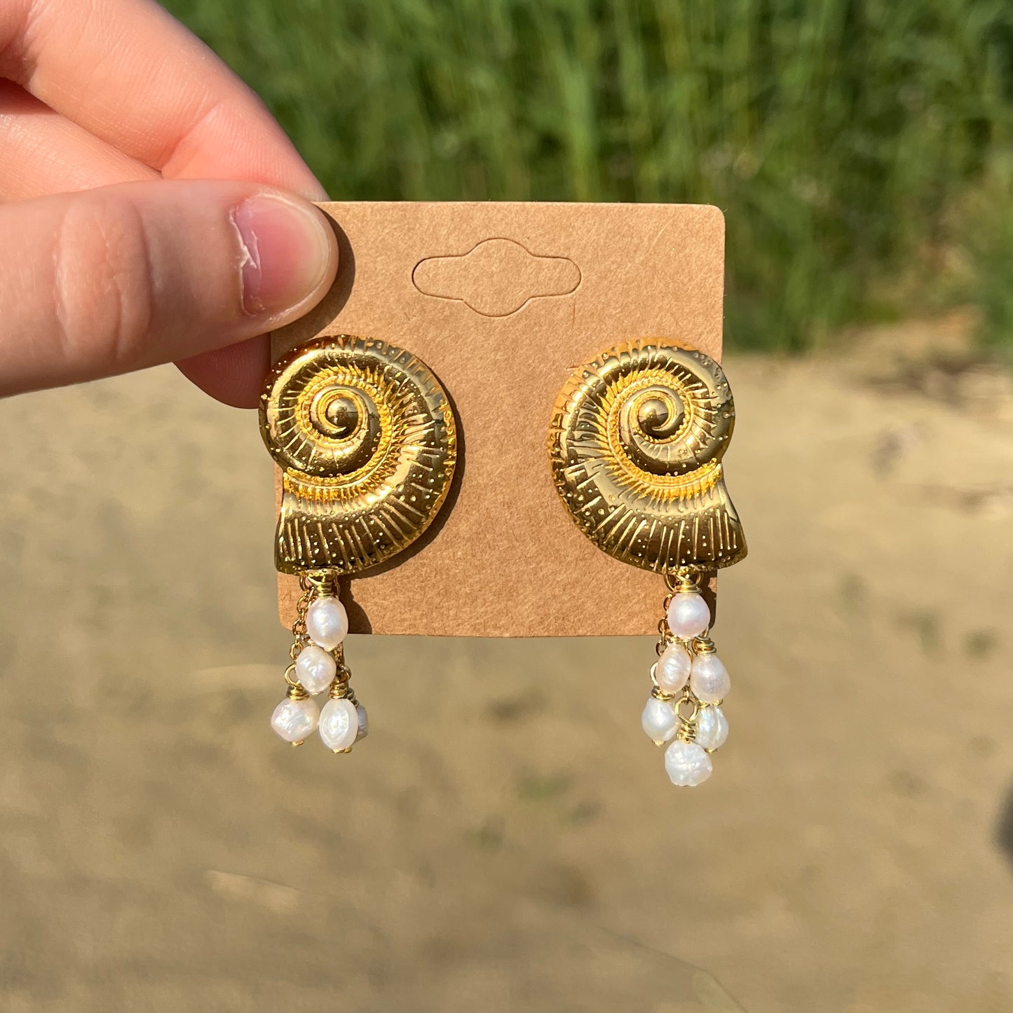 Boucles d’oreilles Calypso