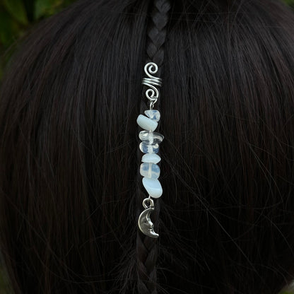 Accessoire cheveux personnalisable - argenté