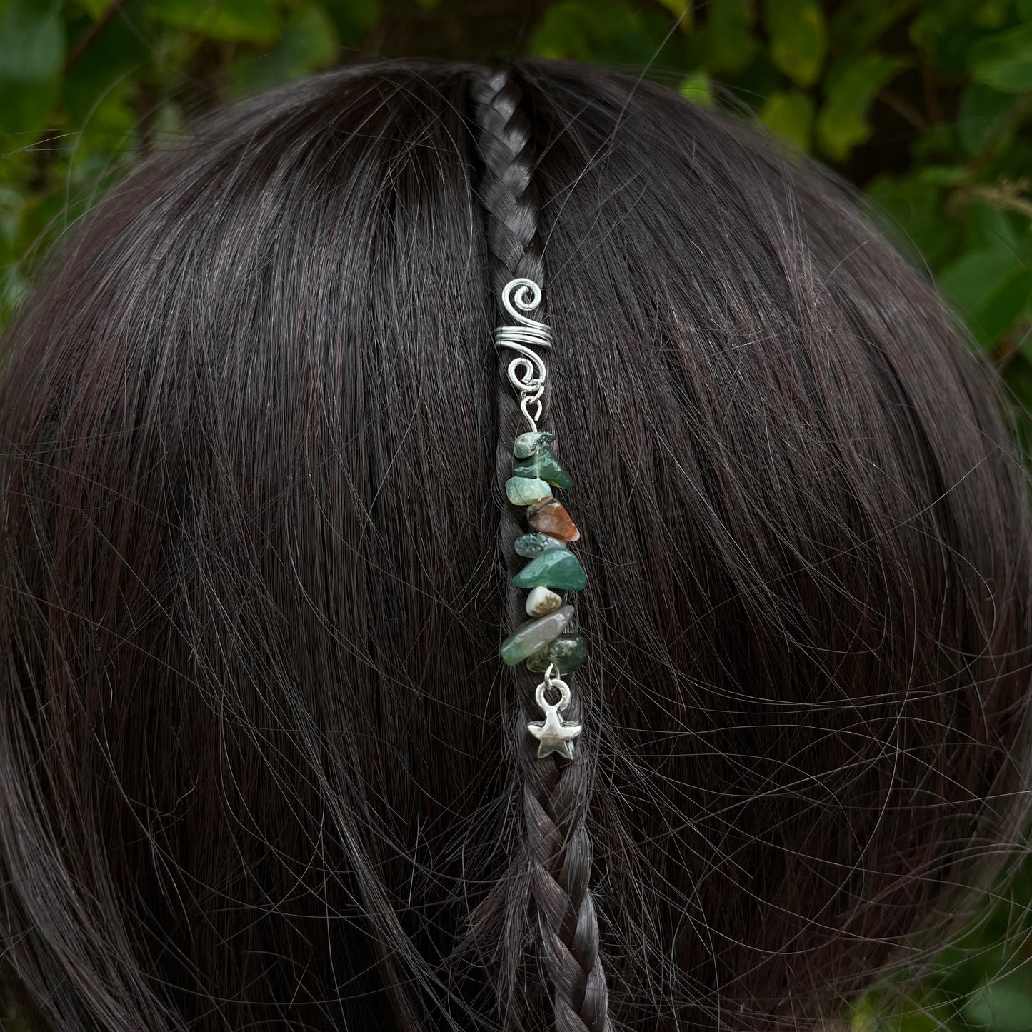 Accessoire cheveux personnalisable - argenté