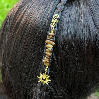 Accessoire cheveux personnalisable - doré