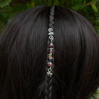 Accessoire cheveux personnalisable - argenté