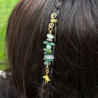 Accessoire cheveux personnalisable - doré