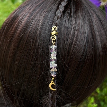 Accessoire cheveux personnalisable - doré