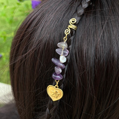 Accessoire cheveux personnalisable - doré