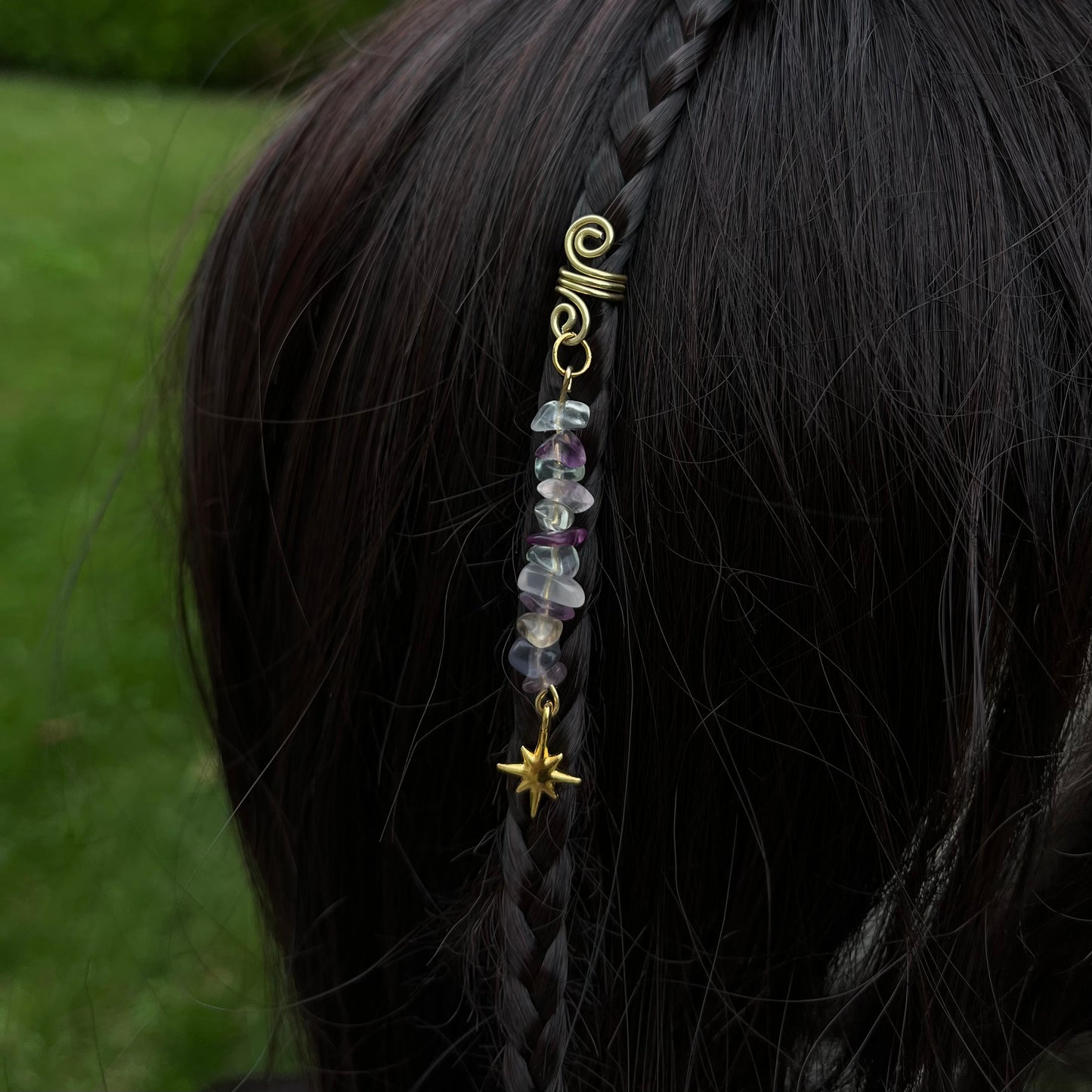 Accessoire cheveux personnalisable - doré