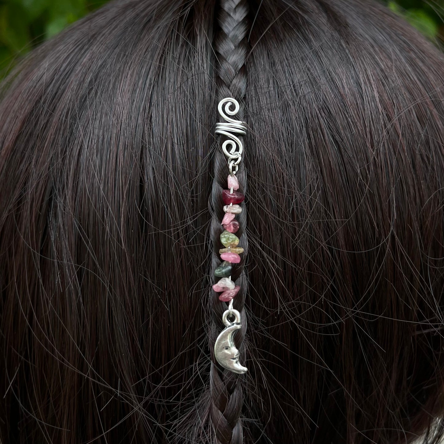 Accessoire cheveux personnalisable - argenté