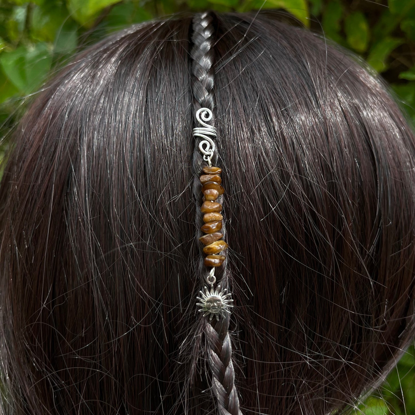 Accessoire cheveux personnalisable - argenté