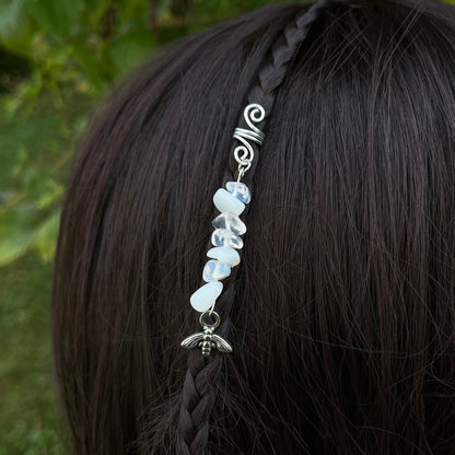 Accessoire cheveux personnalisable - argenté