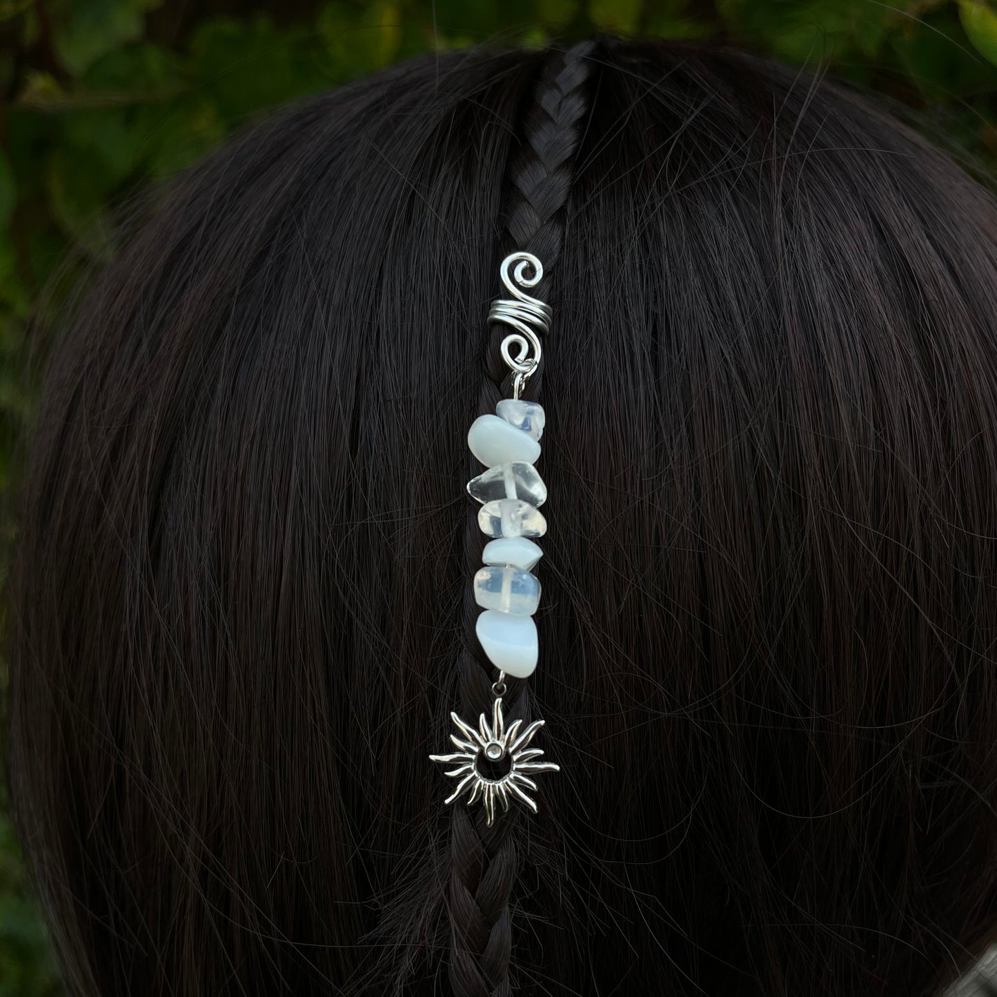 Accessoire cheveux personnalisable - argenté