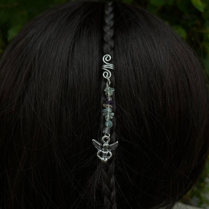 Accessoire cheveux personnalisable - argenté