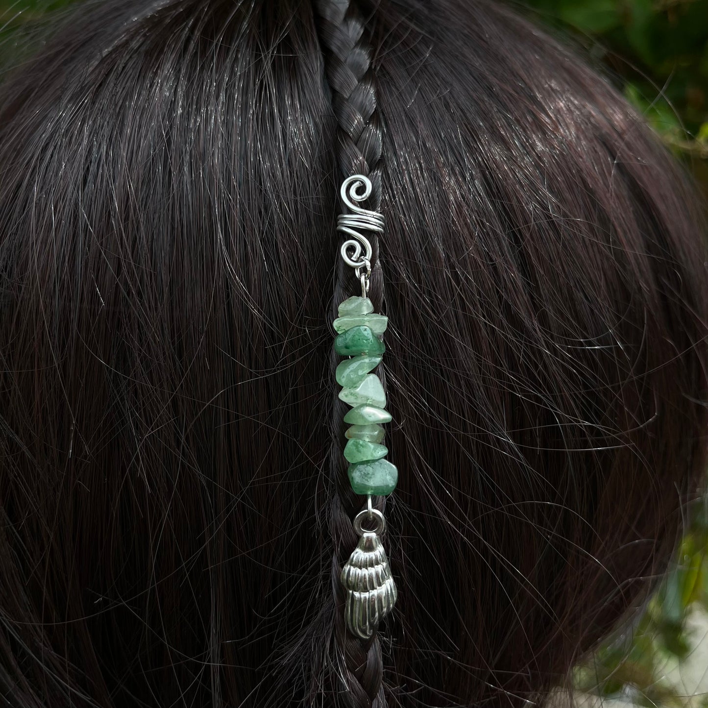 Accessoire cheveux personnalisable - argenté