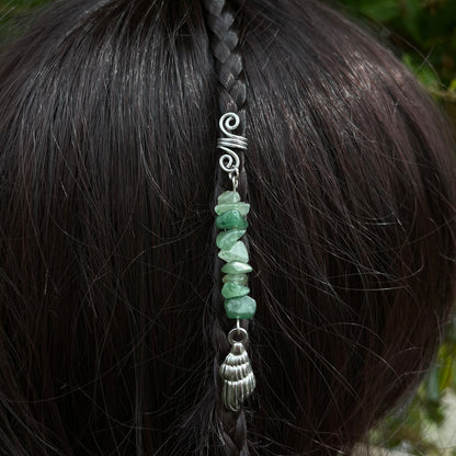 Accessoire cheveux personnalisable - argenté