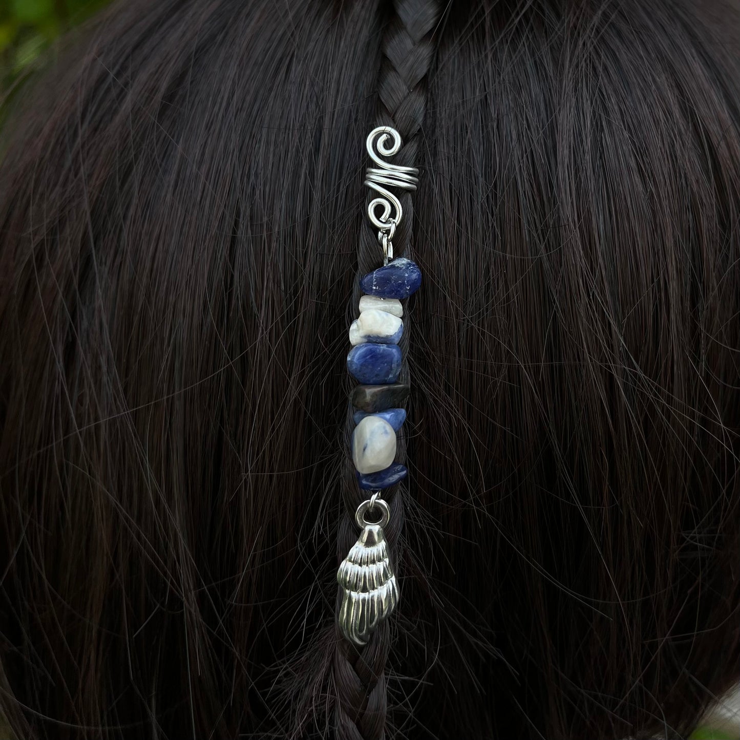 Accessoire cheveux personnalisable - argenté