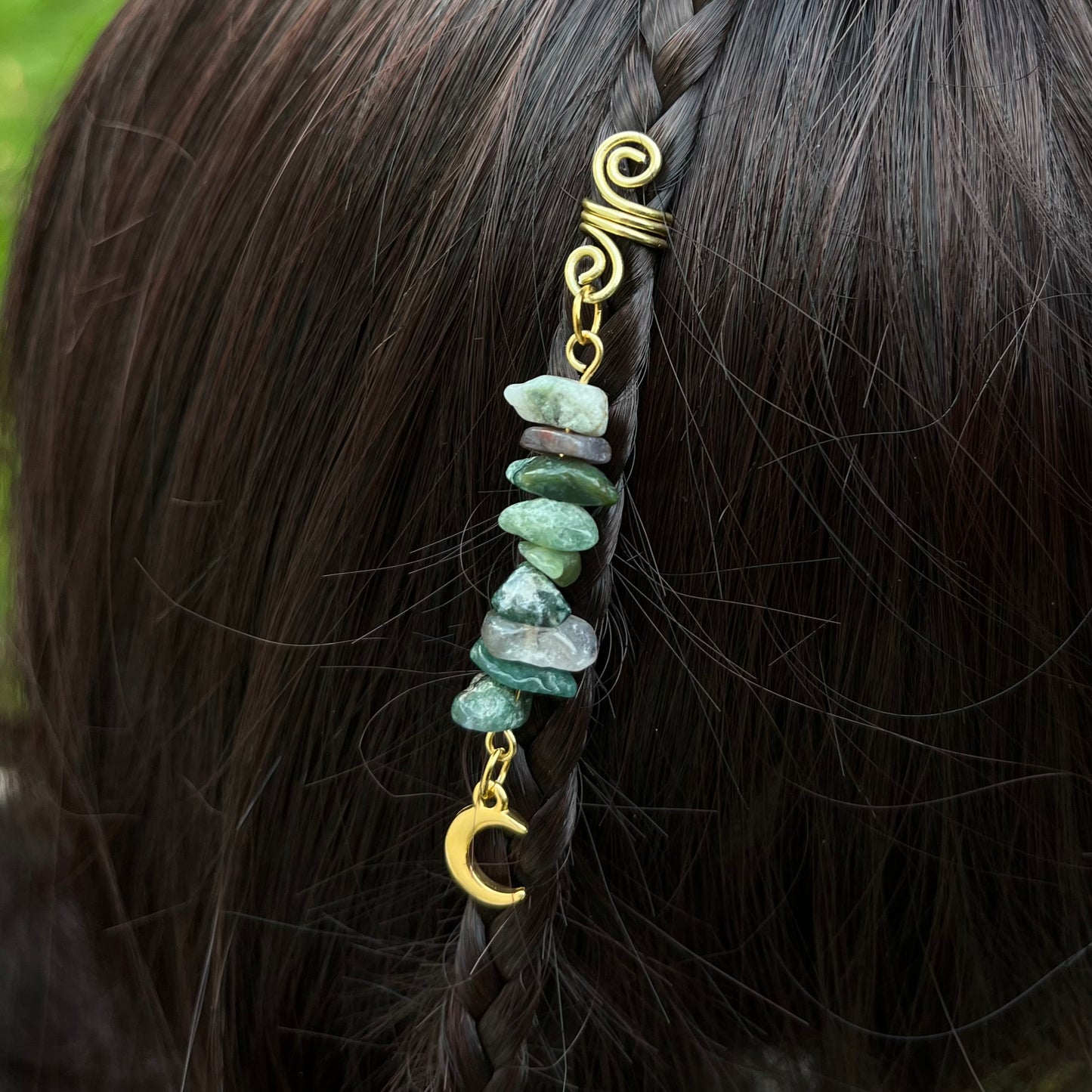 Accessoire cheveux personnalisable - doré