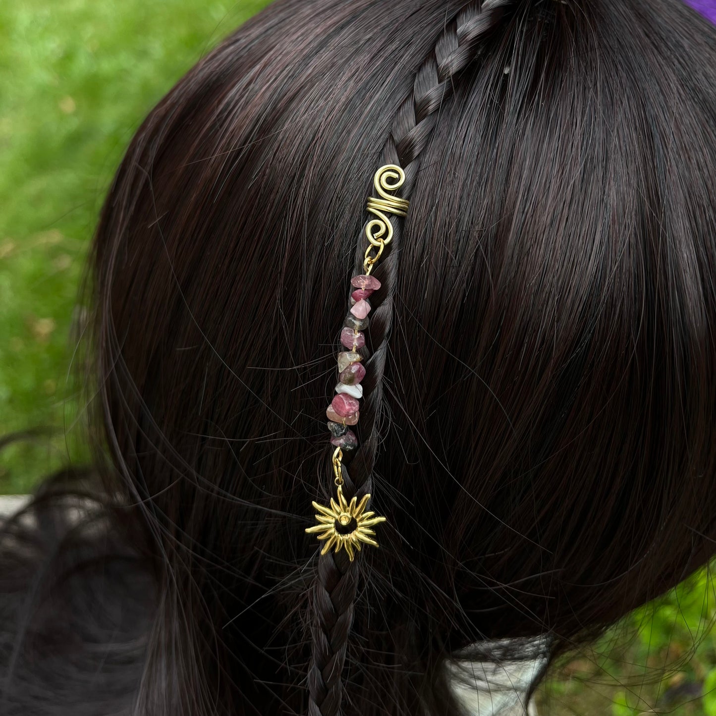 Accessoire cheveux personnalisable - doré