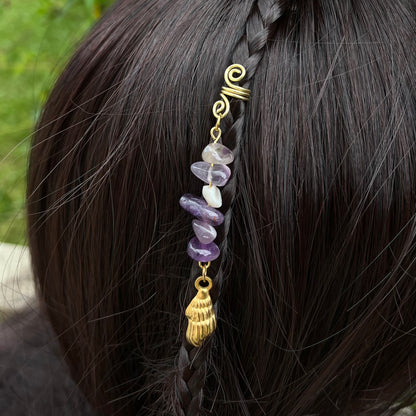 Accessoire cheveux personnalisable - doré