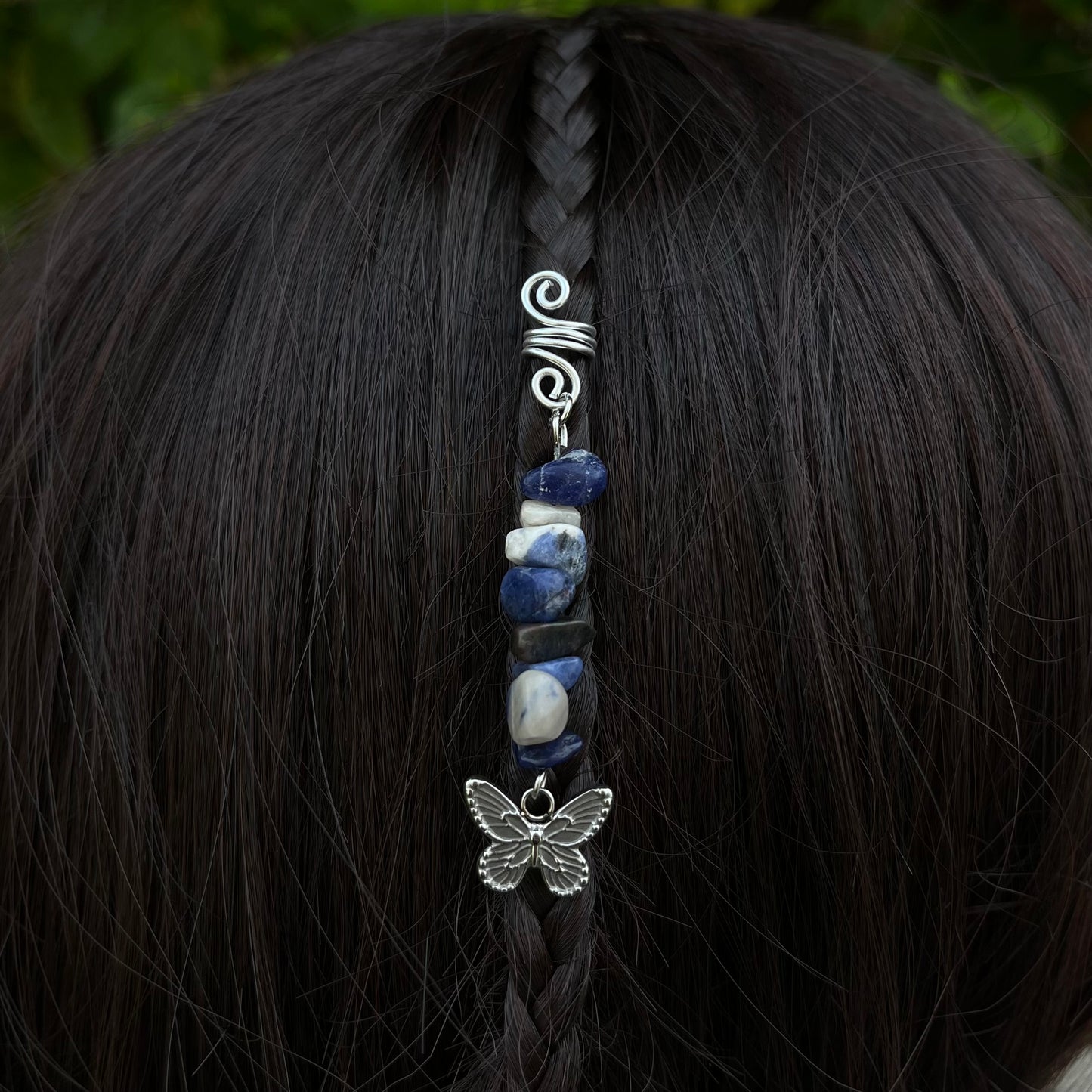 Accessoire cheveux personnalisable - argenté