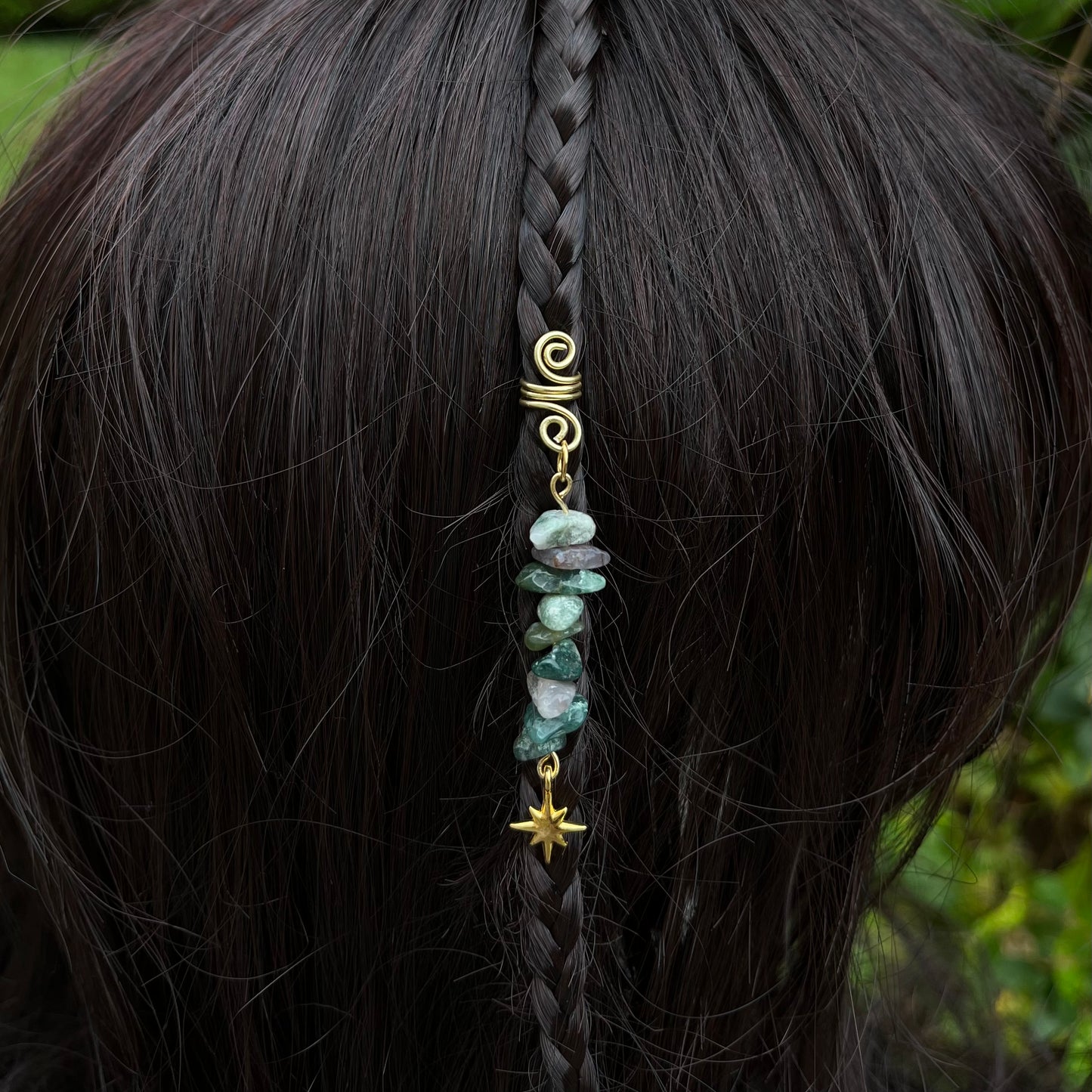 Accessoire cheveux personnalisable - doré