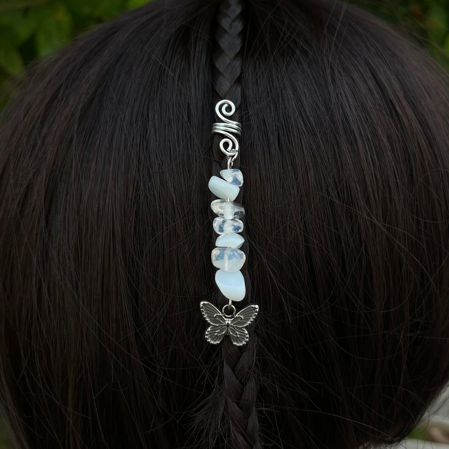 Accessoire cheveux personnalisable - argenté