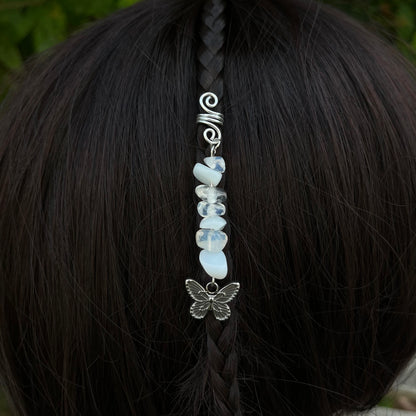 Accessoire cheveux personnalisable - argenté