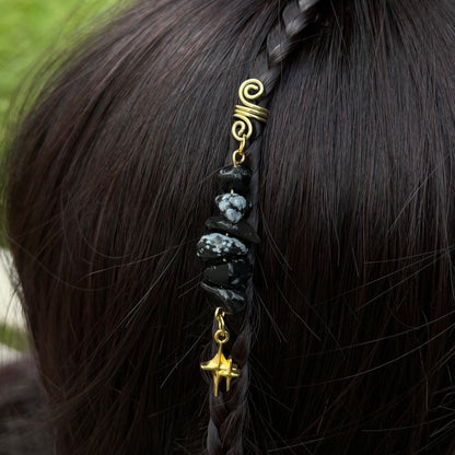 Accessoire cheveux personnalisable - doré