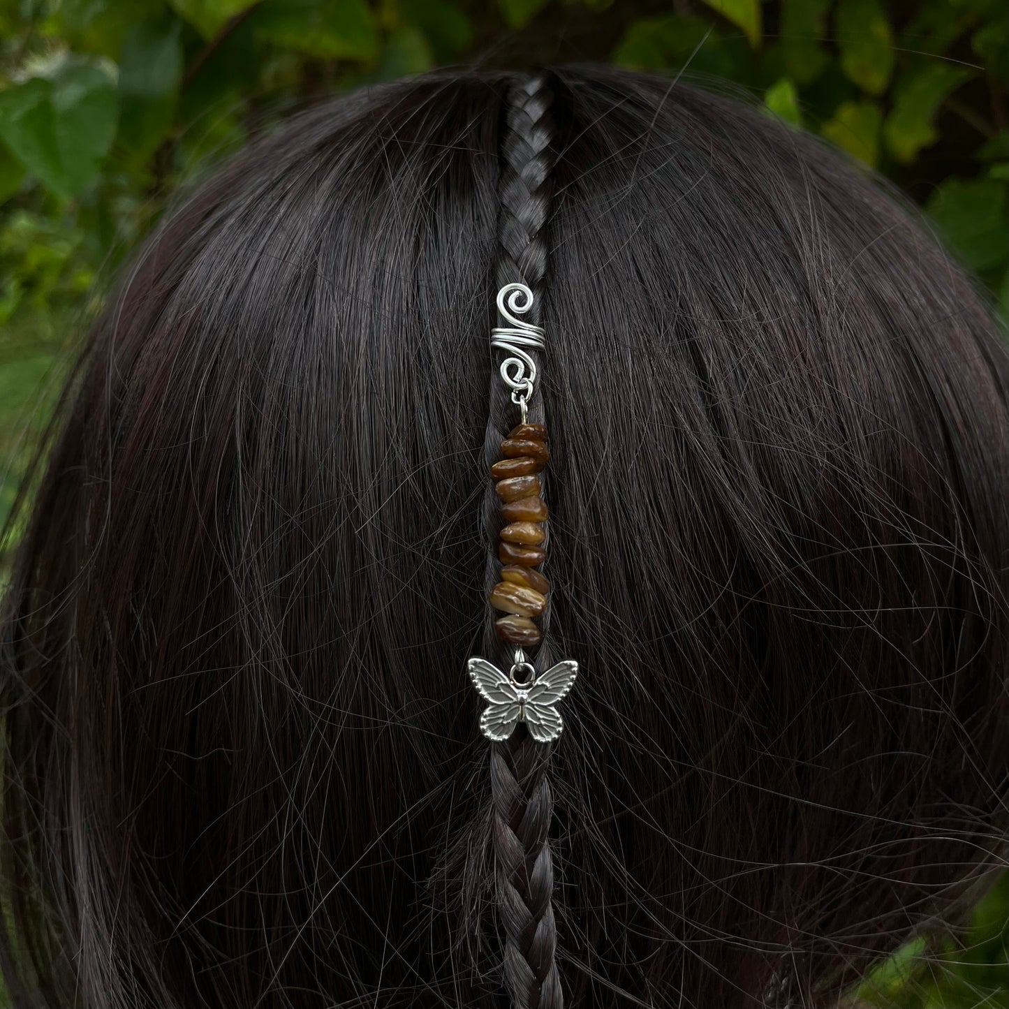 Accessoire cheveux personnalisable - argenté