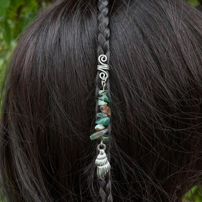 Accessoire cheveux personnalisable - argenté