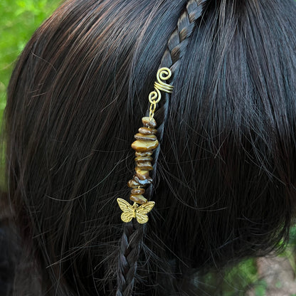 Accessoire cheveux personnalisable - doré