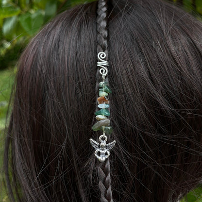 Accessoire cheveux personnalisable - argenté