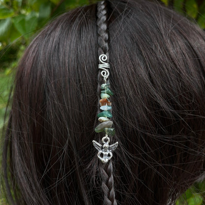 Accessoire cheveux personnalisable - argenté