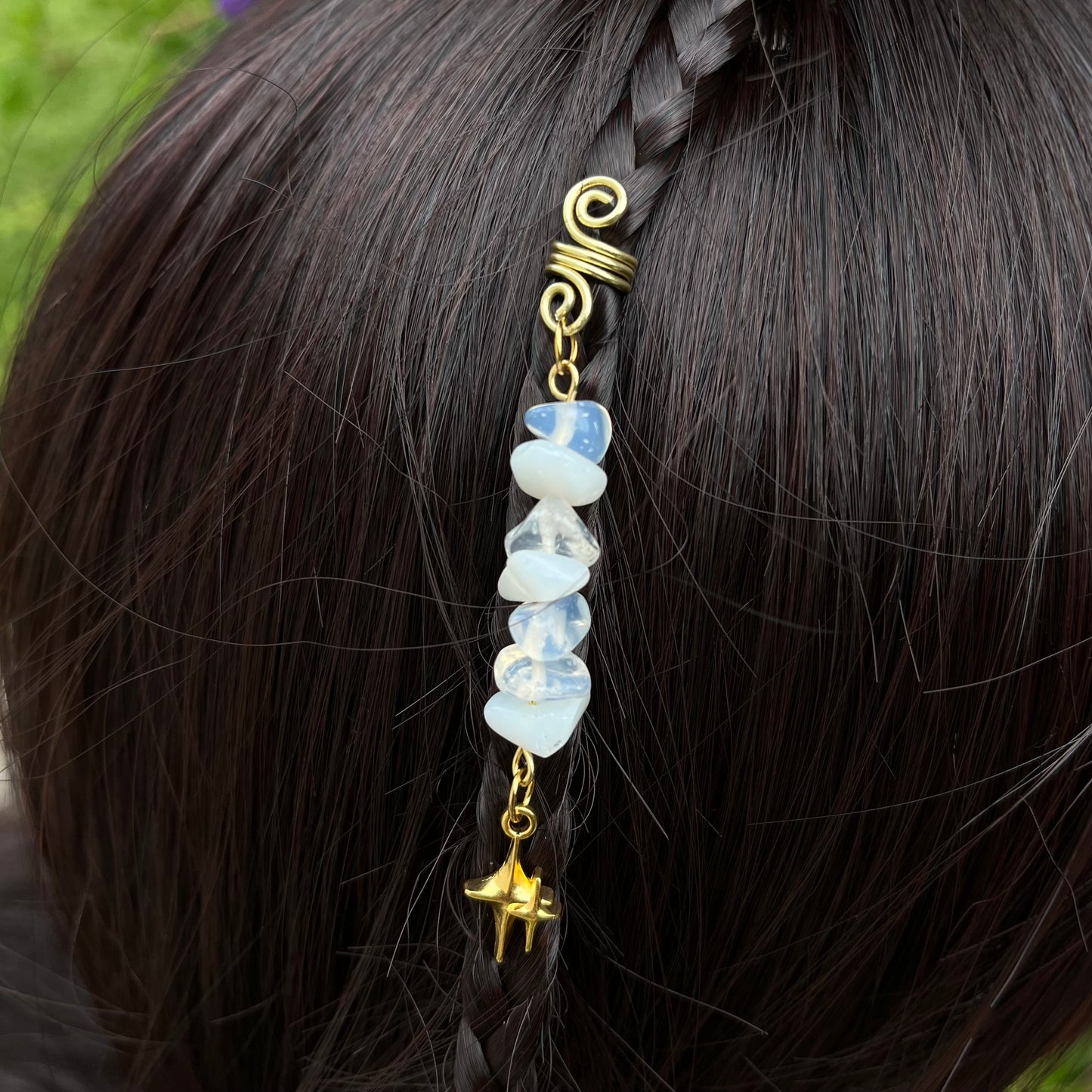 Accessoire cheveux personnalisable - doré