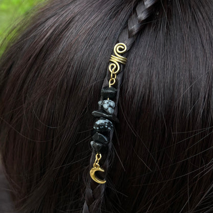 Accessoire cheveux personnalisable - doré