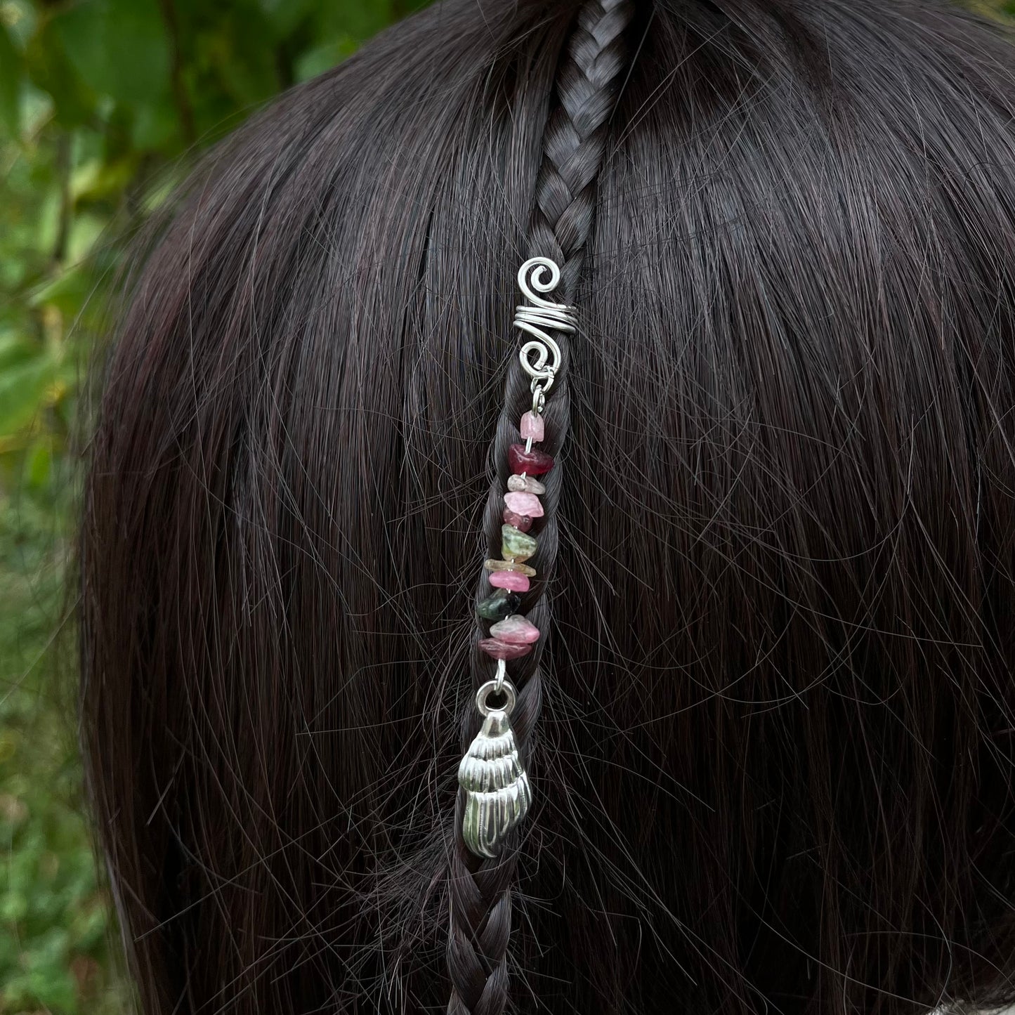 Accessoire cheveux personnalisable - argenté